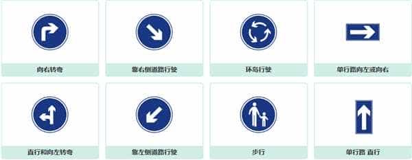 最全道路标识牌